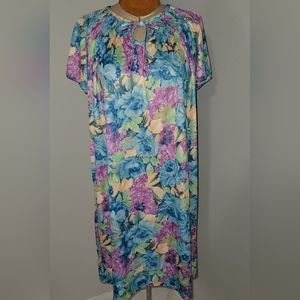 Grenada floral gown/ muumuu  One size